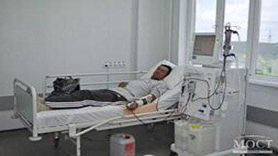 第聂伯罗彼得罗夫斯克的诊所充满受伤的ukrosilovikami