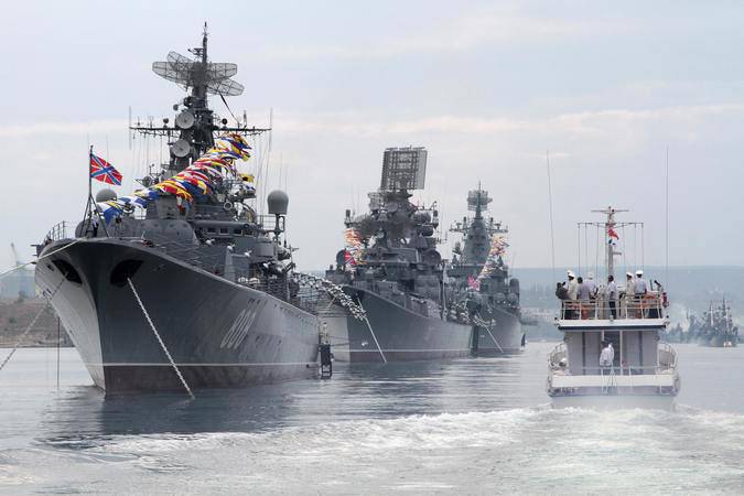 In Sevastopol, the Day of the Navy of Russia was celebrated on a grand scale