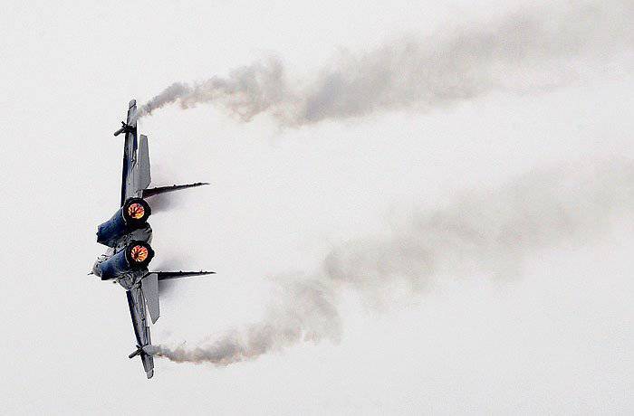 아스트라한 지역에서 MiG-29의 추락