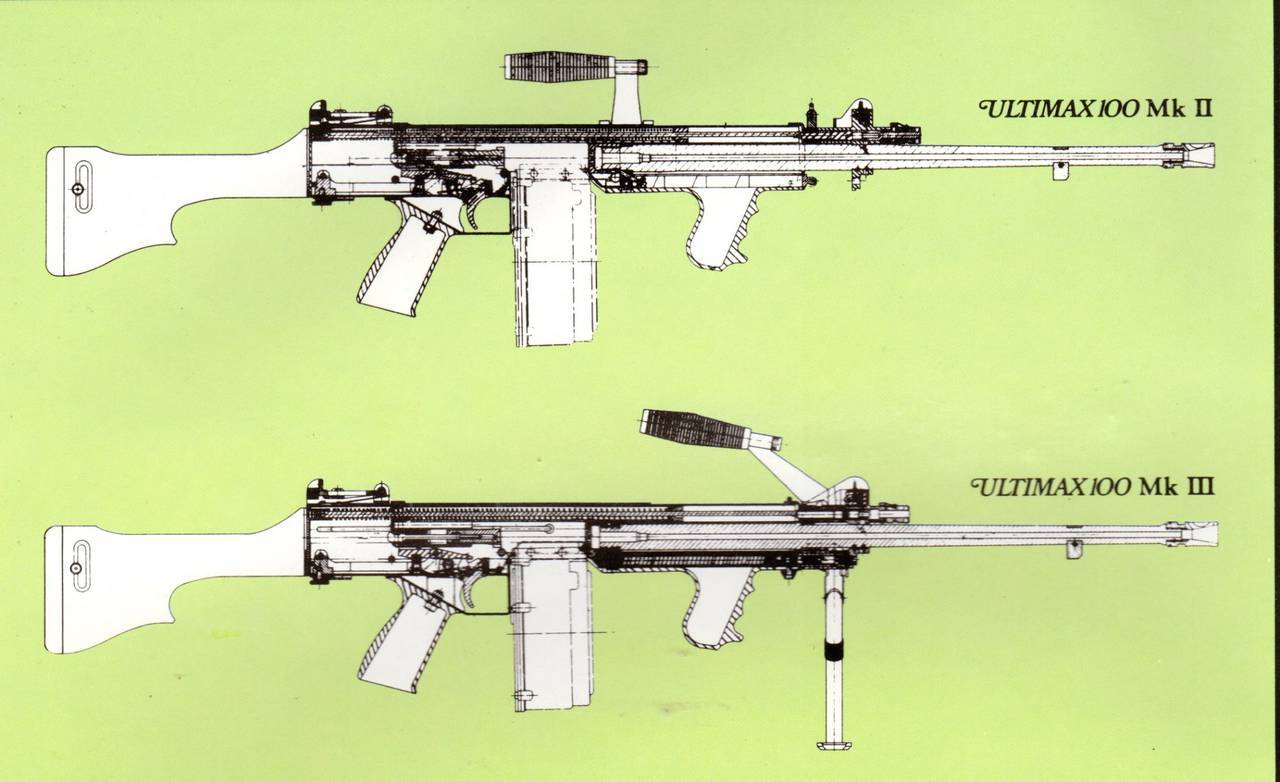 Manual Machine Gun Ultimax 100 Singapore