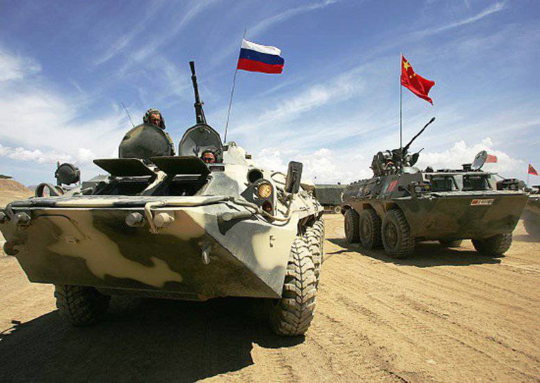 ذهب حوالي 900 عسكري روسي إلى الصين لإجراء التدريبات