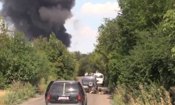 Milisi Novorossia menyerang batalion Garda Nasional dekat Ilovaisk