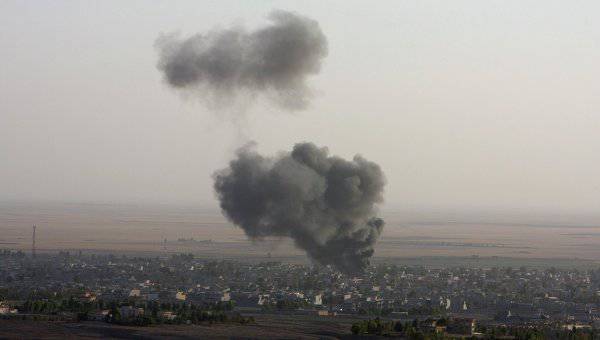 अमेरिकी लड़ाकू विमानों ने इस्लामिक स्टेट के काफिले पर हमला किया