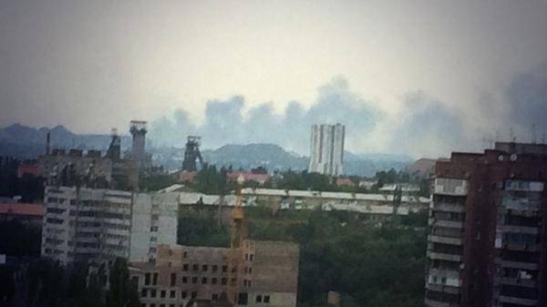 Ополченцы не позволили карателям занять Ясиноватую