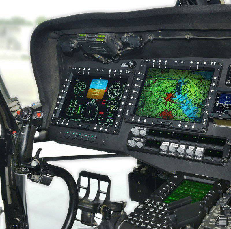 American helicopters "Black Hawk" get digital cockpits 21 century