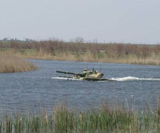 Thunder "Abrams" and "Leopards" - self-propelled "Sprut"