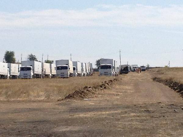DPR: megnőtt az oroszországi humanitárius konvojra "váró" ukrán szabotázscsoportok tevékenysége