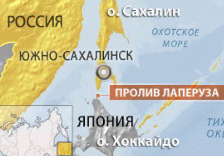 Die Aktivitäten des japanischen U-Bootes entdeckten und stoppten an der russischen Seegrenze