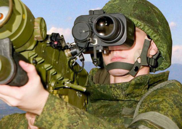 Den ryska försvarsmakten får den senaste Verba MANPADS