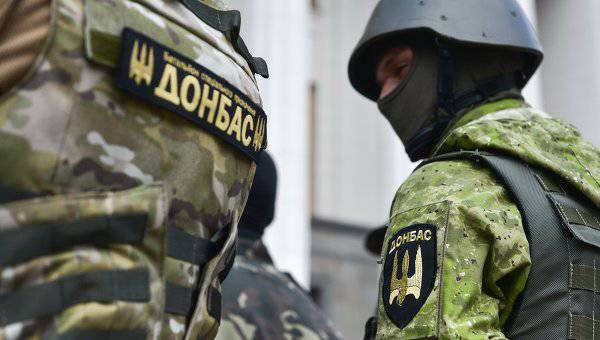 "Donbass"-pataljoonan komentaja valmistelee partisaaneja