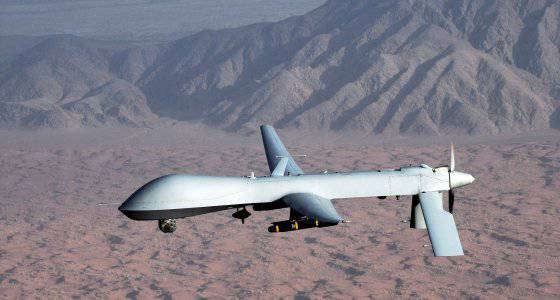 US drones attacked militant positions in Iraq