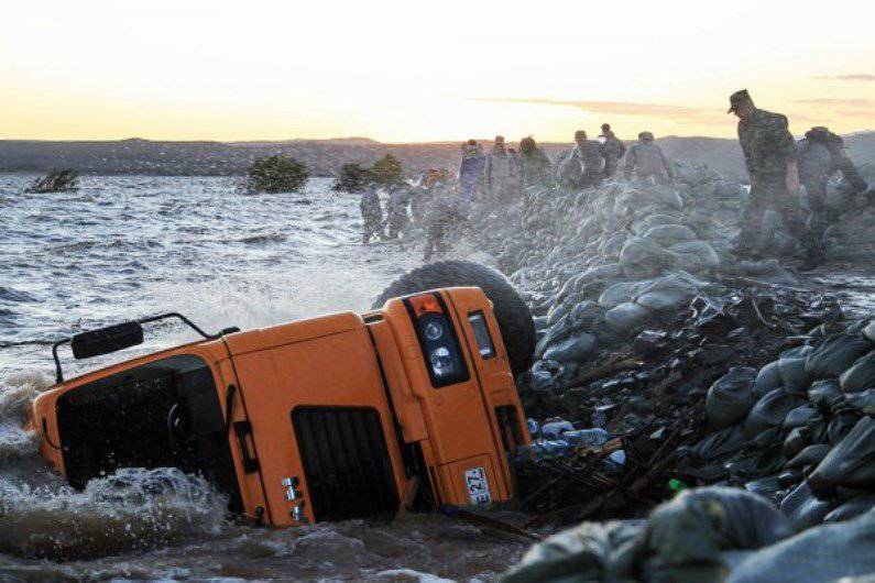 Socorristas profissionais apareceram no exército russo