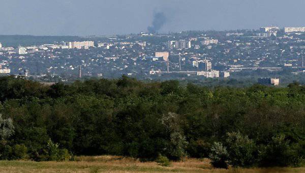 Un Su-25 ukrainien a attaqué la banlieue ouest de Louhansk