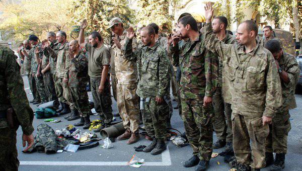 Ополченцы освободили 30 пленных украинских солдат