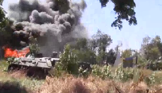 Ополченцы распространили информацию об уничтожении основных сил "Айдара"