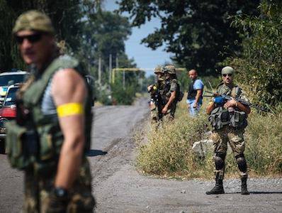 Перемирие по-порошенковски: каратели заняли Тельманово