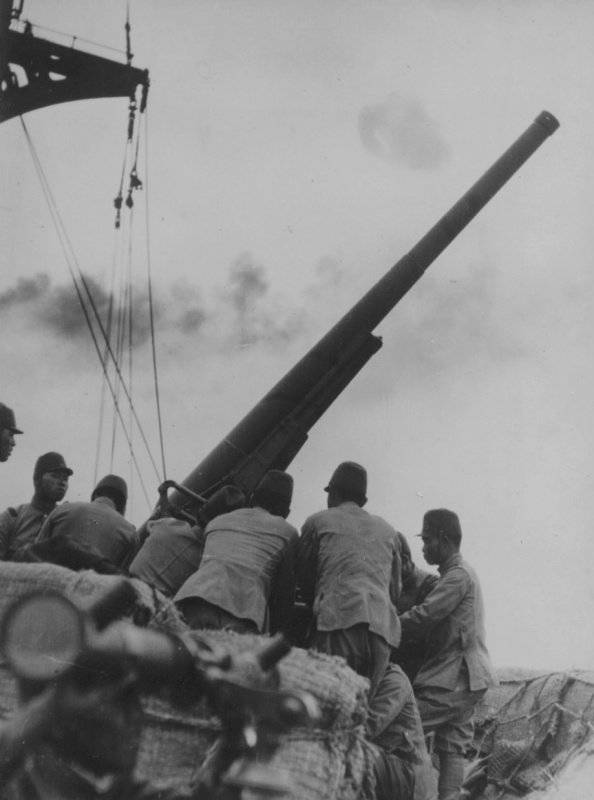 Defensa antiaérea japonesa durante la Segunda Guerra Mundial. Parte 2