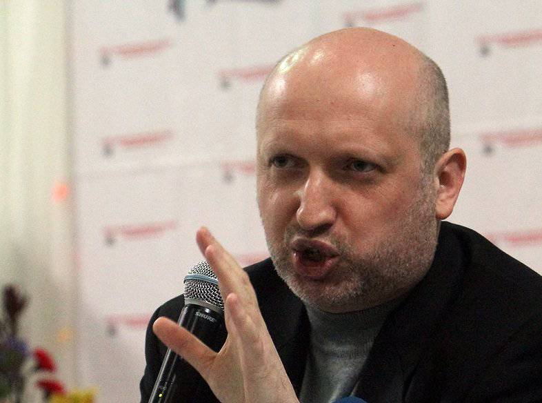 Turchinov "guessed" that in the Crimea, before secession from Ukraine, there was high support for Russia's actions