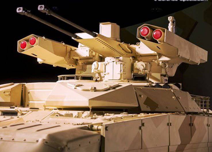 UVZ ha portato modelli di carri armati e terminatori ad una mostra in Sudafrica