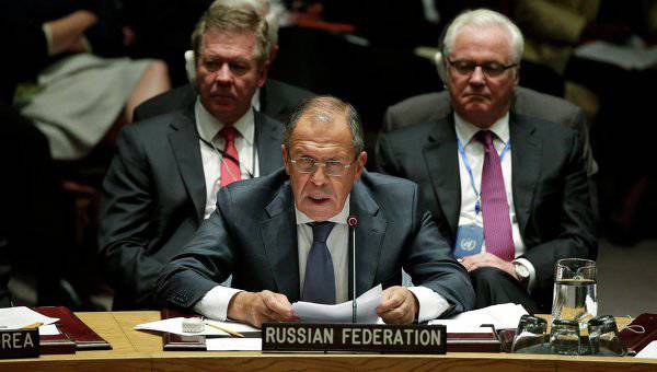 谢尔盖拉夫罗夫：俄罗斯作为对国际和平与安全的威胁而获得第二名