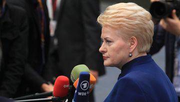 Grybauskaite: pourquoi essayons-nous de ne pas irriter Poutine? ("The Washington Post", États-Unis)