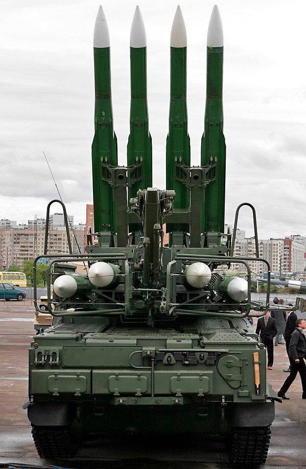 Buk-MB anti-aircraft missile system (Belarus)