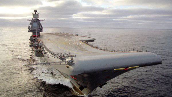 Крейсер «Адмирал Кузнецов» вернулся в море после восстановления