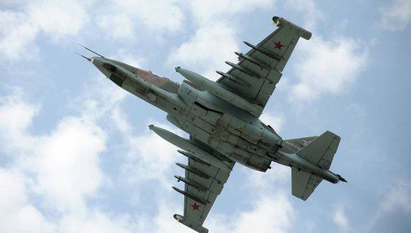 Su-25 attack aircraft crashed in Belarus