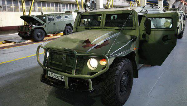 Соединение специального назначения ВВО получило первые бронеавтомобили «Тигр»