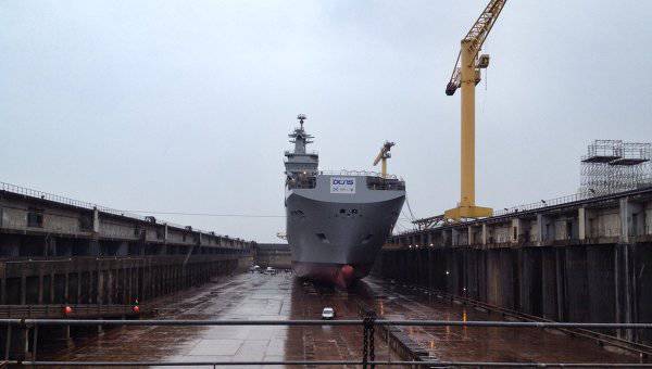 French Minister of Defense: The decision to supply "Mistral" will be taken in late October - early November