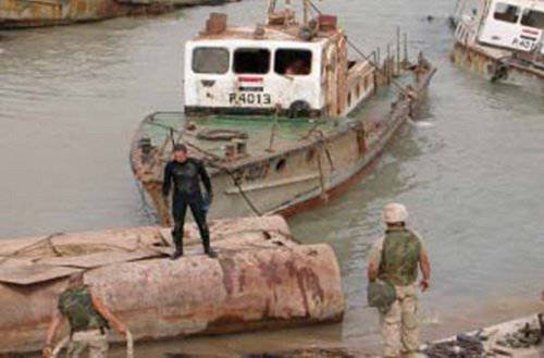 The history of the Iraqi Navy. Part of 4. Current State (2003-2014's)