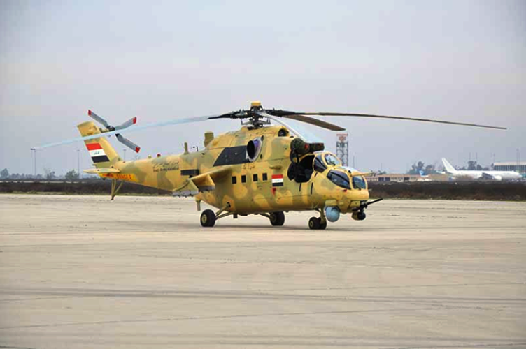 I combattenti dell'ISIS hanno abbattuto un attacco Mi-35 in Iraq