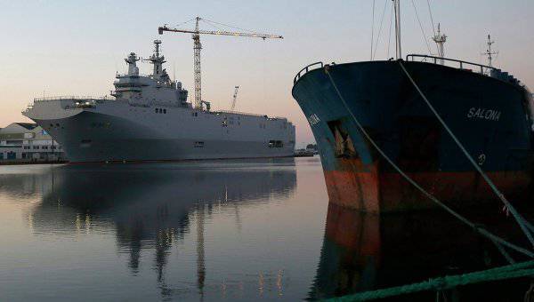 High-level source: Linking the supply of "Mistral" with the situation in Ukraine is puzzling