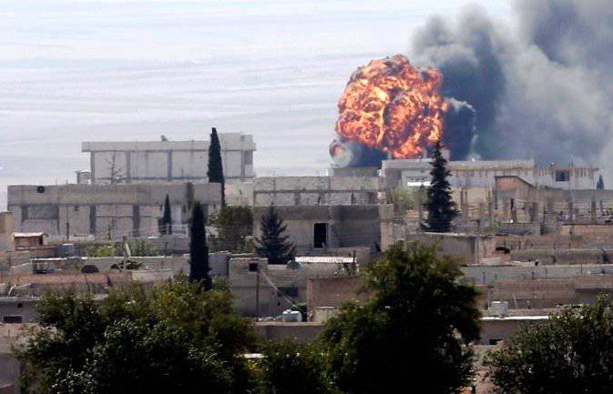 IG는 Kobani의 시리아 도시를 폭풍 계속합니다