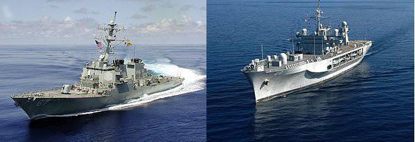 Два американских военных корабля вошли в Чёрное море