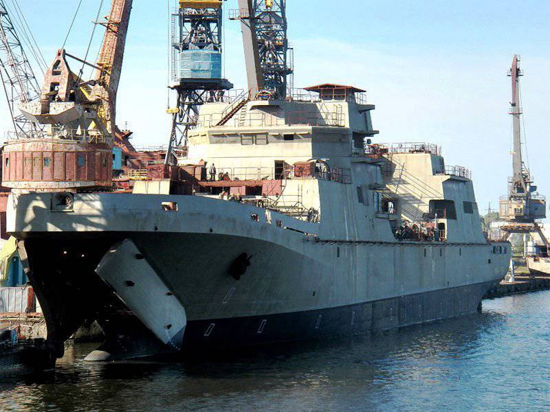 En Rusia, comenzará la construcción del segundo barco de desembarque del tipo "Ivan Gren".