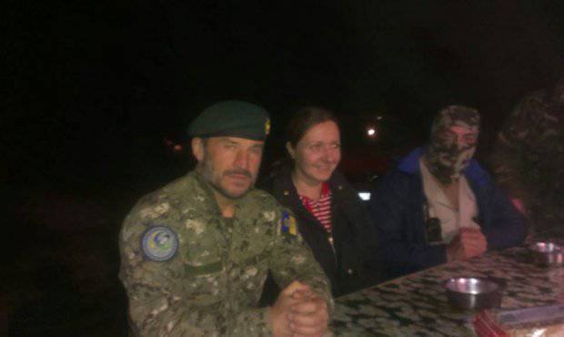 Who "invited" to Ukraine the "battalion named after Johar Dudayev"?