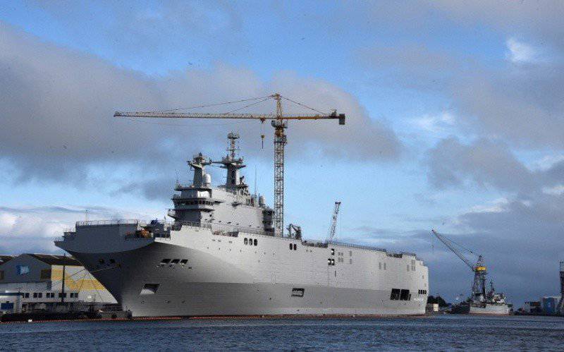 Analogue of "Mistral" can be easily developed in Russia