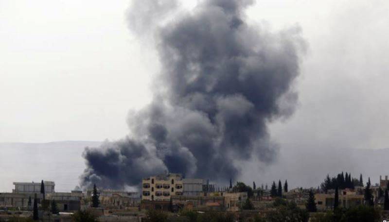 The Kurds began to oust the Islamists from the Syrian city of Kobani. The Pentagon claims hundreds of militants destroyed