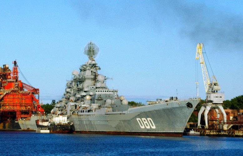 Verbesserter TARK "Admiral Nakhimov" übertrifft die Macht von "Peter dem Großen"