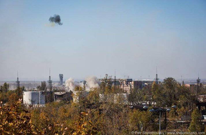 New shelling of Donetsk