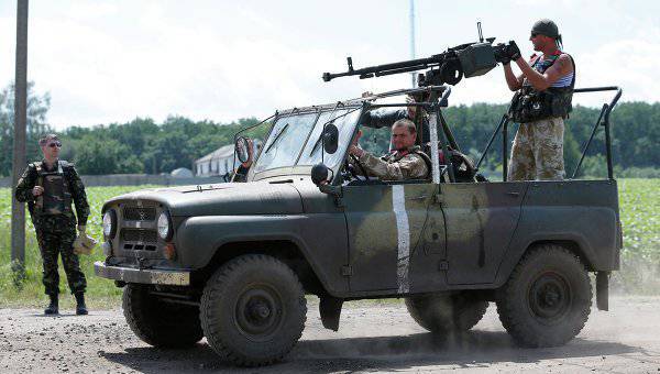 Im Bereich des Dorfes Bold wird der Kampf zwischen den Milizen und den ukrainischen Sicherheitskräften fortgesetzt