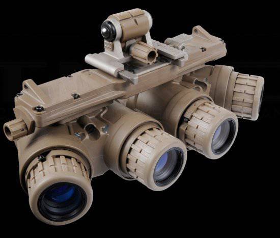 Óculos panorâmicos de visão noturna GPNVG-18 da empresa L-3