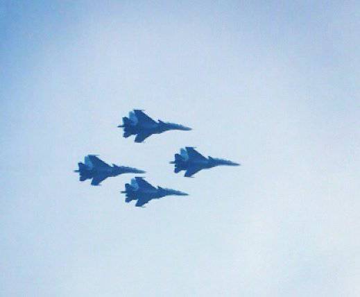 "Falcons of Russia" trasferito al Su-30SM