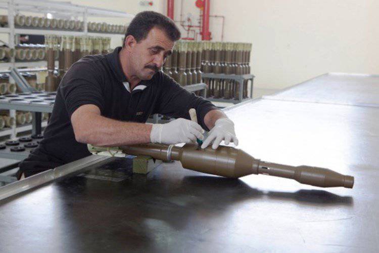 RF, 요르단에 RPG-32 조립 키트 공급