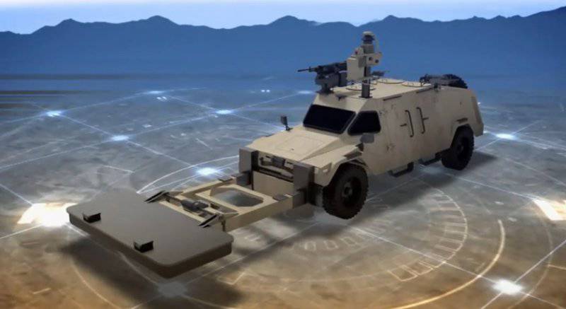 Мобильная система для обнаружения придорожных мин