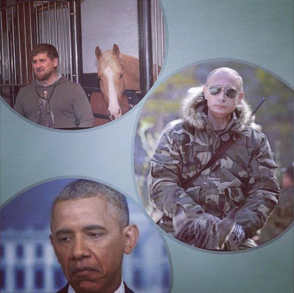 Kadyrov urged Obama to think about the second position in the list of the most influential people