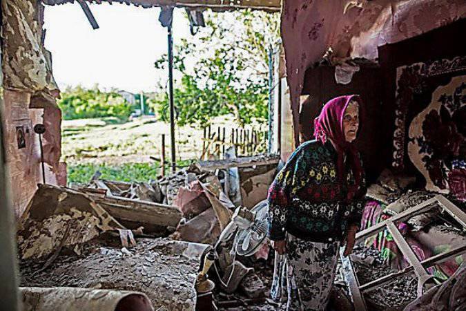 O exército ucraniano três dias bombardeando assentamentos da LC