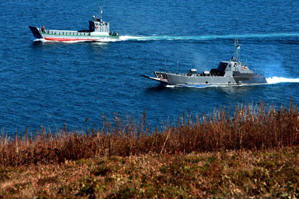 Russian Navy received landing craft "Ivan Kartsov"