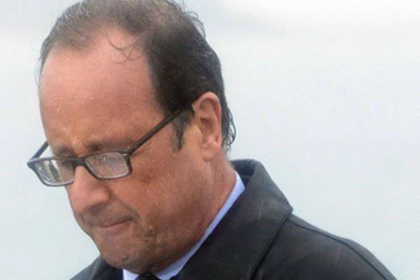 Failure of Francois Hollande